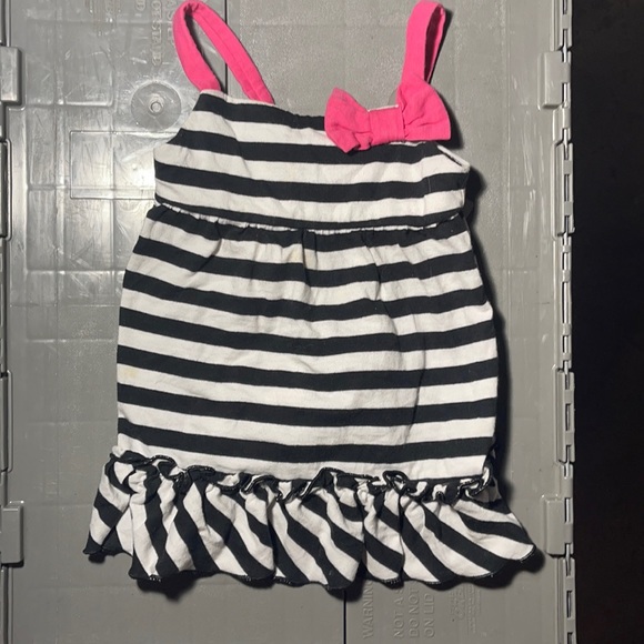 Savannah Toddler Girls Striped Dress 12m